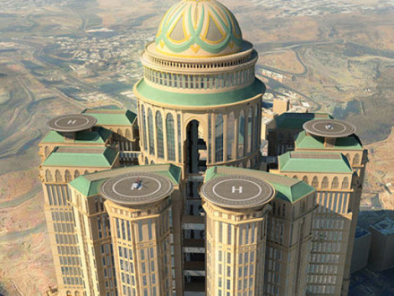 Largest Hotel in the world to be build in Mecca
